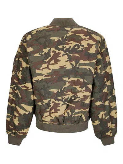 Alpha Industries Ma-1 Camouflage Jacket In Multi