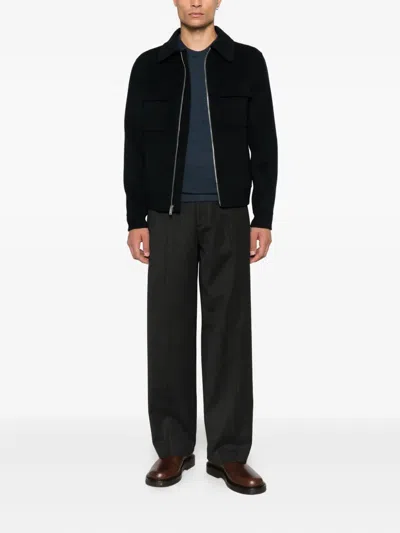 拉链衬衫式夹克