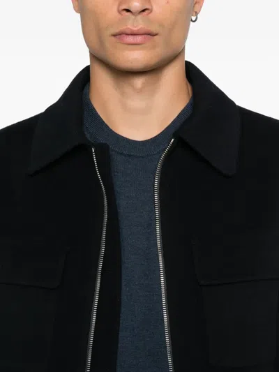 拉链衬衫式夹克