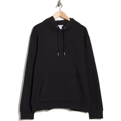 Calvin Klein Tonal Logo Hoodie In Black