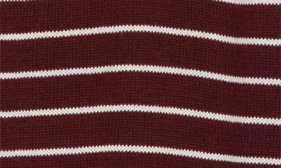 Rd Style Stripe Cotton Blend Henley Sweater In Animal Print