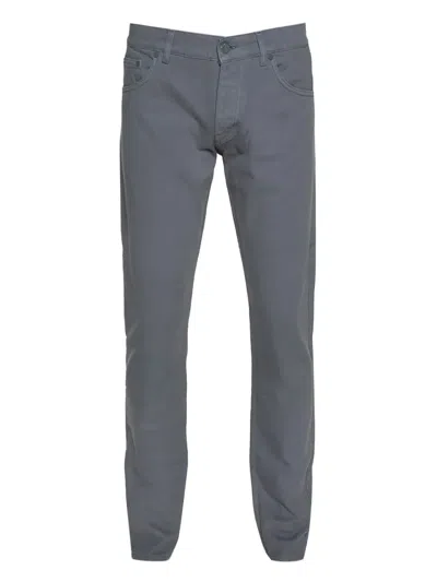 Pre-owned Raf Simons 2024 Five Pockets Cotton Jeans In Gray