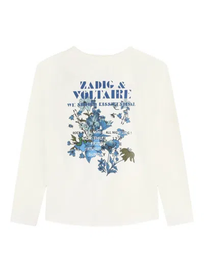 Zadig & Voltaire Graphic-print T-shirt In White