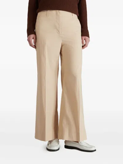 Incotex Poplin Trousers In Neutral