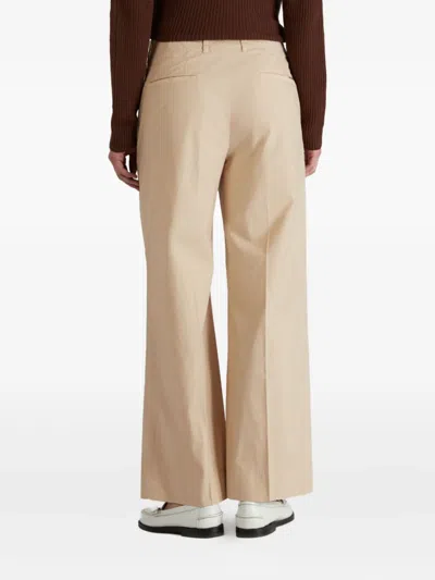 Incotex Poplin Trousers In Neutral