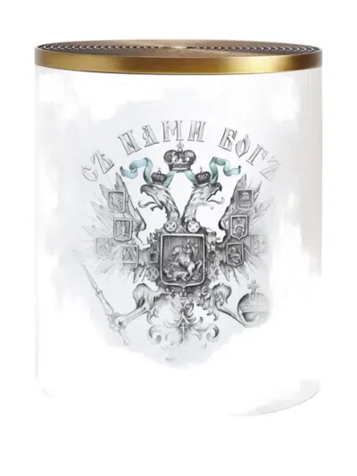L'objet Thé Russe Nª 75 Graphic-print Candle (pack Tree) In Multi