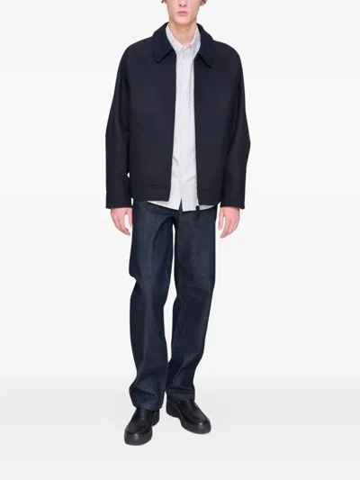 Apc Chase Jacket In Blue