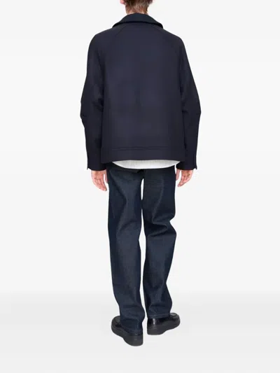 Apc Chase Jacket In Blue