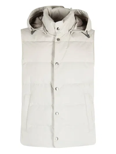 Montecore Hooded Padded Jacket In Yellow