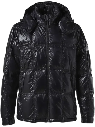 Moncler X Frgmt Chaka Hooded Short Down Jacket In Black