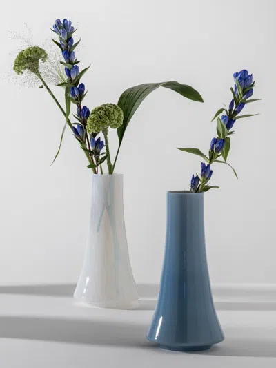 Nasonmoretti As15 Vase (33.5cm X 17.5cm) In Blue