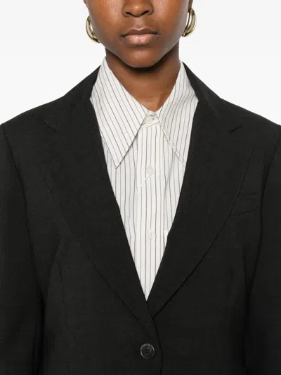 P.a.r.o.s.h Single-breasted Blazer In Black