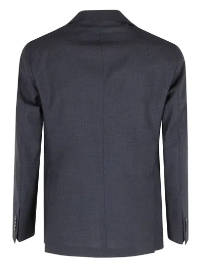 Tagliatore Notched Lapel Two-piece Suit In Blue