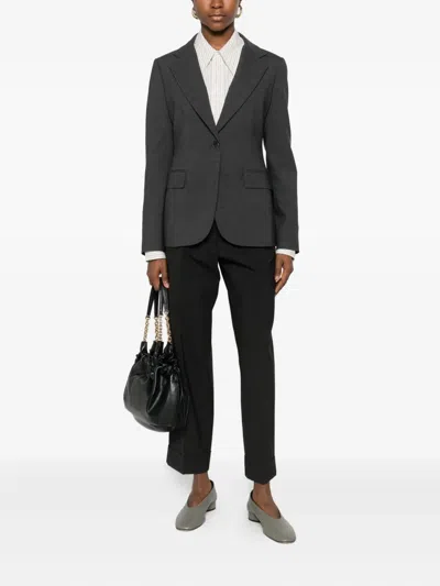 P.a.r.o.s.h Mélange-effect Blazer In Multi