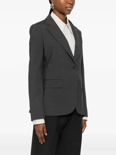 P.a.r.o.s.h Mélange-effect Blazer In Multi