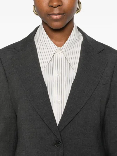 P.a.r.o.s.h Mélange-effect Blazer In Multi