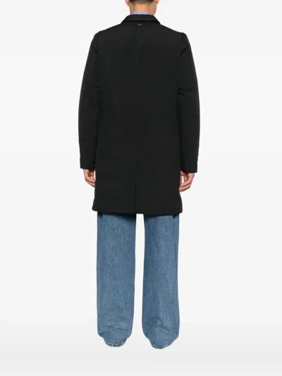 Herno Waterproof Coat In Black