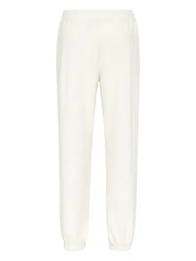 Plein Sport Sponge Jogger Pants In White