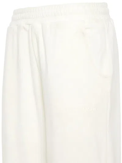 Plein Sport Sponge Jogger Pants In White