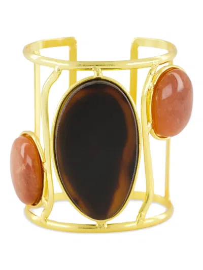Sylvia Toledano Agate Jasper Bracelet In Gold