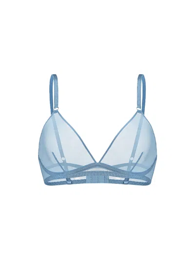 Zhilyova Women's Unnamed Ash Blue Bralette In Blue