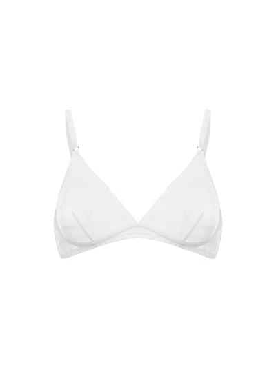 Zhilyova Women's Unnamed White Bralette In White