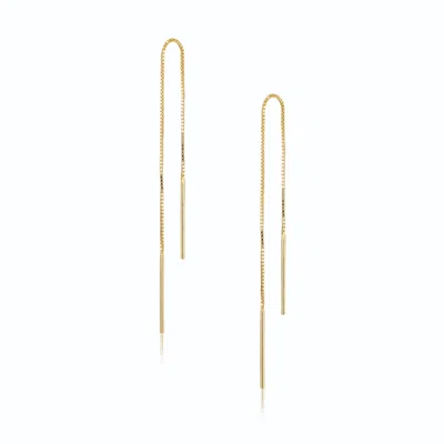 Alura Copenhagen Jewellery Women's Grace Ear Chains , Gold In Gold