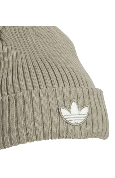 Adidas Originals Adidas Chenille Beanie In Green