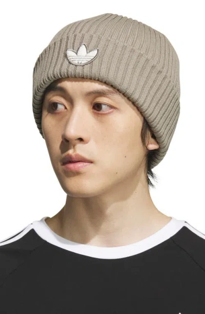 Adidas Originals Adidas Chenille Beanie In Green