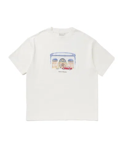 Drôle De Monsieur Short-sleeved T-shirt In White
