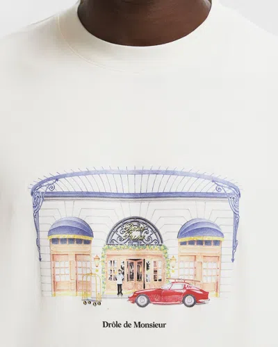 Drôle De Monsieur Short-sleeved T-shirt In White