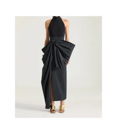 Givenchy Halterneck Open-back Jersey Top In Black