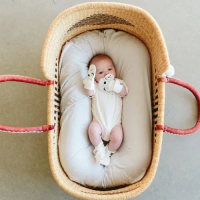 Goumikids Goumi Stay On Baby Mitts In Gray