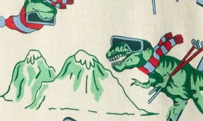 Nordstrom Kids' Print Fitted Cotton Pajamas In Multi