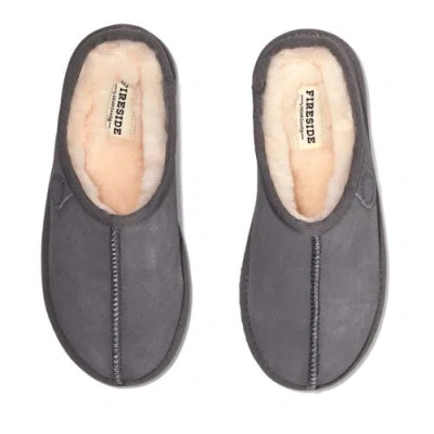 Dearfoams Fireside Greta Genuine Shearling Clog Slipper In Multi