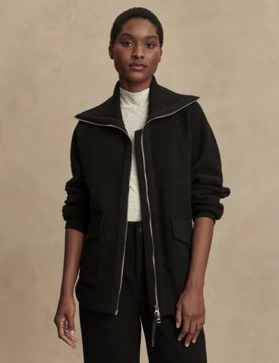 Varley Women's Eleanor Patch Pocket Fleece In Black