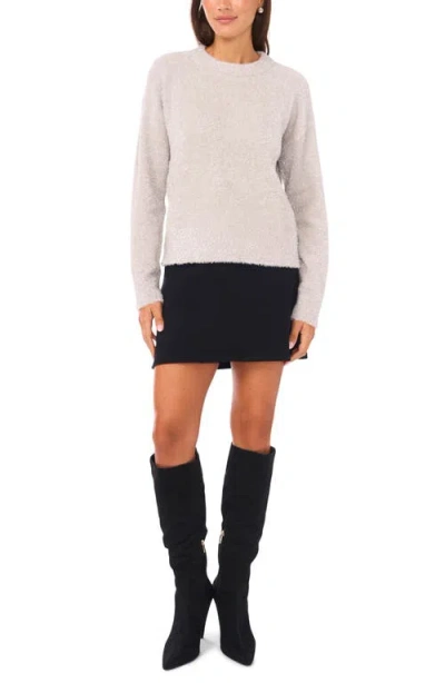 Vince Camuto Metallic Eyelash Sweater In Pink