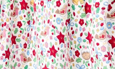 Jojo Maman Bébé Jojo Maman Bebe Ditsy Floral Dress In Multi