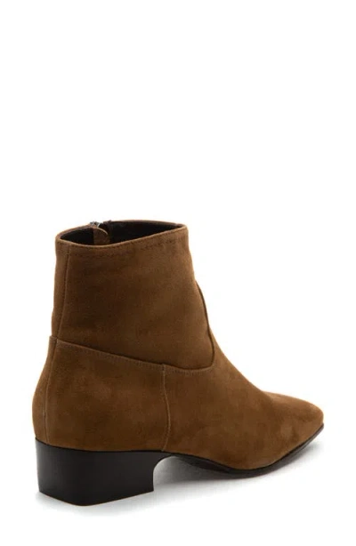275 Central Daisy Ankle Bootie In Brown