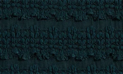 Free People Angelina Mixed Lace Top In Black