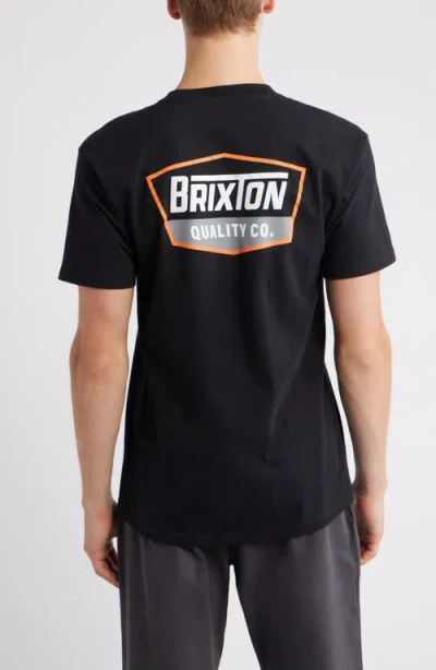 Brixton Regal Graphic T-shirt In Multi