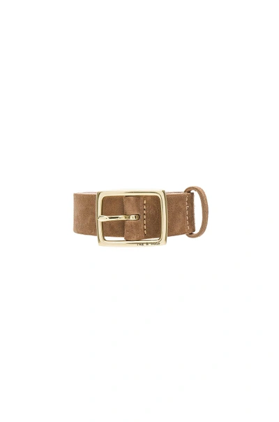 Rag & Bone Rag And Bone Tan Boyfriend Belt In Camel