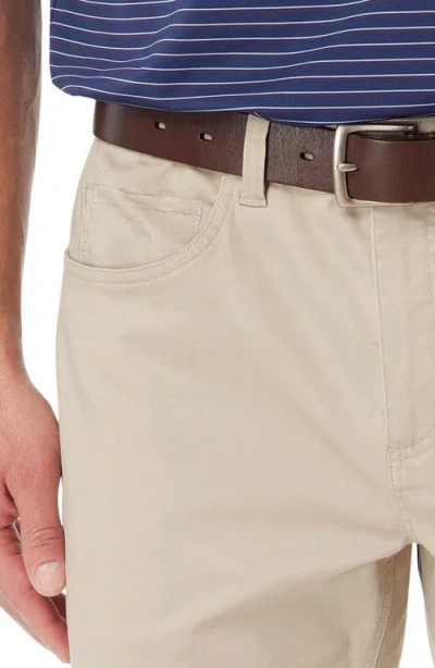 Fair Harbor Horizon Modern Fit Stretch Cotton Blend 5-pocket Pants In White