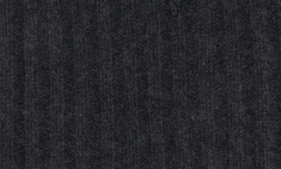 Sofia Cashmere Brooklyn Rib Cashmere Throw Blanket In Gray