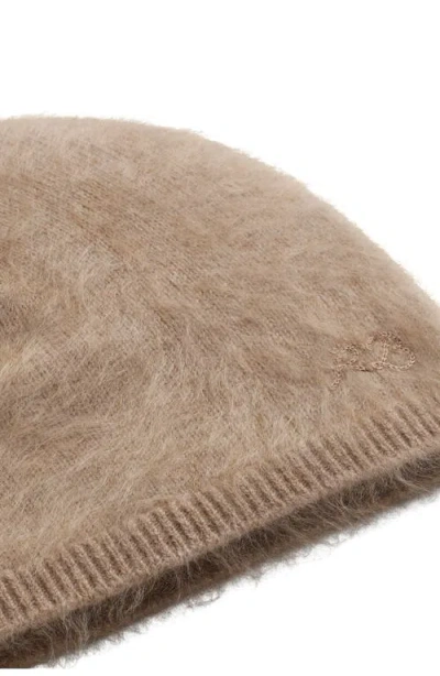 Rag & Bone Jada Brushed Cashmere Blend Beanie In Orange