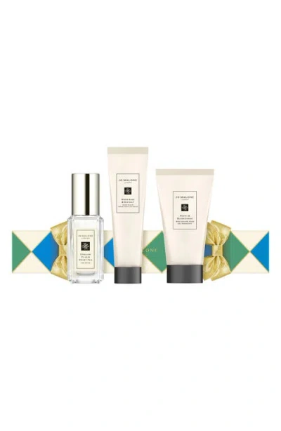 Jo Malone London Green & Blue Holiday Cracker Gift Set (limited Edition) In Transparent