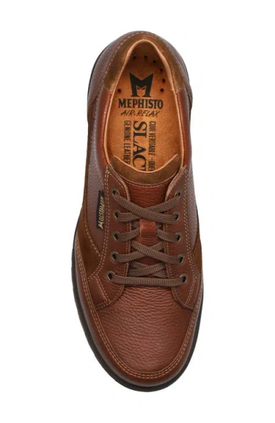Mephisto 'paco' Waterproof Walking Sneaker In Brown