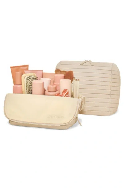 Parallelle The Large Check-in Traveler Toiletry Kit In Nude