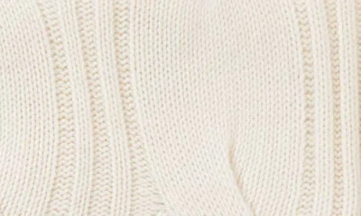 Sofia Cashmere New York Cable Knit Cashmere Throw Blanket In Neutral