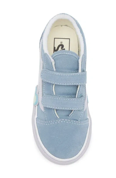 Vans Kids' Old Skool V Sneaker In Blue